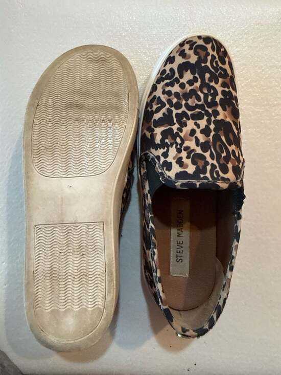 Steve Madden Shoes - Steve Madden Symba Size 6.5M Leopard Print Slip On Shoes